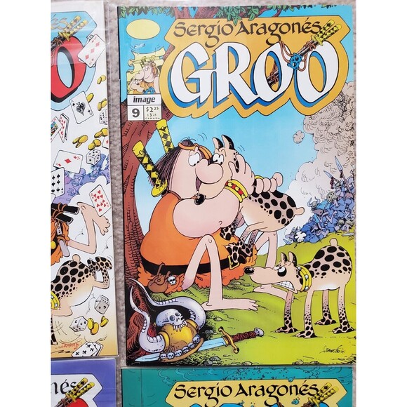 Sergio Aragones GROO Image Comics 1995 MIXED Lot Very Good Non-Smoking Home - Picture 8 of 9